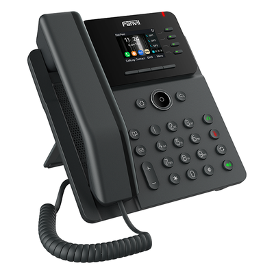 Teléfono IP Wi-Fi Empresarial,Bluetooth, 4 líneas SIP, pantalla a color 2.4", PoE, puertos Gigabit, conferencia local de 6 vías. - Imagen 4
