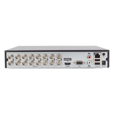 DVR 16 Canales TurboHD + 2 Canales IP / 2 Megapíxel (1080p) Lite / Acusense Lite (Evita falsas alarmas) / Audio por Coaxitron / 1 Bahía de Disco Duro / H.265+ / Salida de Video en Full HD - Imagen 6