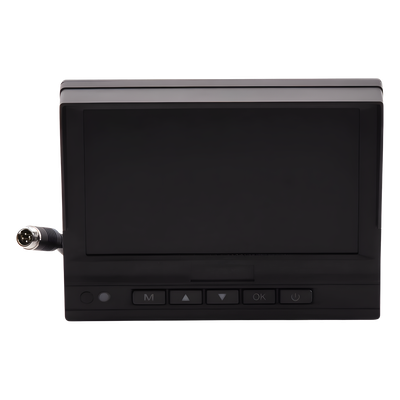 Monitor y Botones de 7" LCD / Compatible con DVR Móvil HIKVISION / Conector Tipo Aviación - Imagen 4