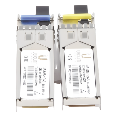 UFiber Módulo SFP, transceptor MiniGibic MonoModo 1.25 Gbps, distancia 3km, un conector LC, incluye 2 tranceptores - Imagen 5