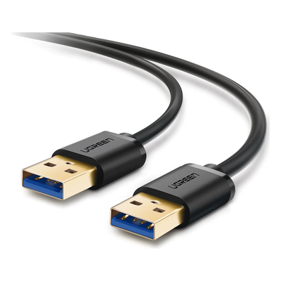 Cable USB-A 3.0 a USB-A 3.0 / 3 Metros / Macho a Macho / Conector Niquelado / Núcleo de Cobre Estañado / Blindaje Múltiple / Velocidad 5Gbps / No Requiere Controlador / Compatible con USB 2.0 Y USB 1.1 - Imagen 3