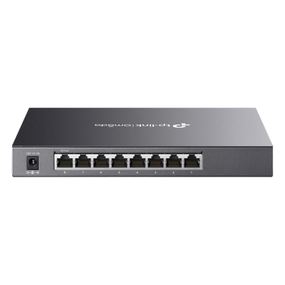 Switch Administrado Gigabit 8 Puertos / Omada SDN / 16 Gbps Capacidad Switching / Gestión Cloud y Local / VLAN / QoS / ACL / Sin Ventiladores / Montaje Pared-Escritorio - Imagen 3