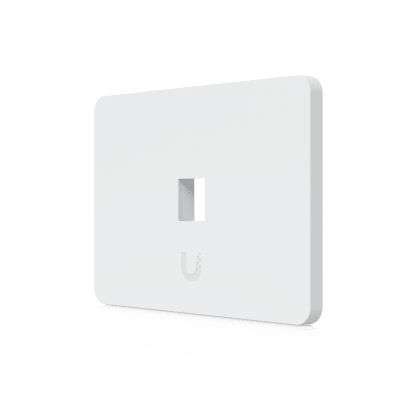 Placa de Pared Horizontal Universal para Keystone de 1 Puerto con Cubierta Pintable, Acabado Personalizable, Paquete con 4 Piezas - Imagen 3