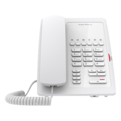 Teléfono IP WiFi para Hotelería, profesional con 6 teclas programables para servicio rápido (Hotline), plantilla personalizable con PoE - Imagen 3