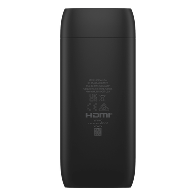 UniFi Cast Pro para UniFi Connect, señalización digital, convierta cualquier pantalla HDMI en una terminal audiovisual controlada centralizadamente por red, (1) puerto GbE POE IN 48 Vcc, 0.35A o USB-C 5 Vcc, 3A / (1) puerto HDMI de salida - Imagen 7