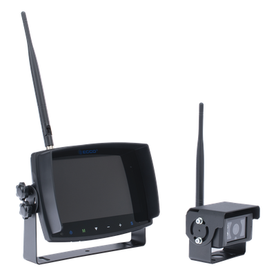 Sistema inalámbrico de reversa con cámara infrarroja y monitor de 7" táctil - Imagen 4
