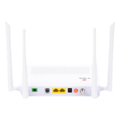 ONU Dual GPON/EPON con Wi-Fi AC de doble banda, 1 puerto SC/APC + 2 puertos LAN Gigabit + 1 puerto FXS + 1 Puerto CATV - Imagen 7