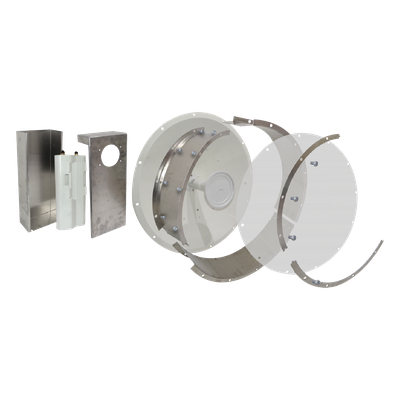 Radomo aislante para alta inmunidad al ruido para antenas RD-5G-34 y AF-5G34-S45 incluye blindaje para radios Rocket y AF-5X - Imagen 4