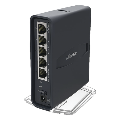 (hAP ac lite Tower) 5 Puertos Fast Ethernet, WiFi Doble Banda 802.11ac, Base tipo Torre - Imagen 4