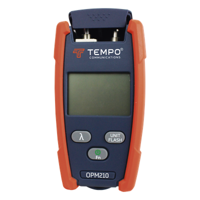 Medidor de Potencia (Micro OPM) para Fibra Óptica con Localizador Visual de Fallos (VFL), Entrada Universal de 2.5 mm (para Conectores SC, ST y FC), Rango de Medición de -70 a +10 dBm