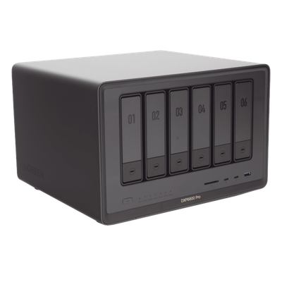 NAS UGREEN NASync DXP6800 Pro / Intel Core i5-1235U 10 Núcleos / 6 Bahías SATA + 2 M.2 NVMe / 2 Puertos Thunderbolt 4 / 2 Puertos 10GbE / 8K HDMI / PCIe 4.0 x4 / DDR5 Hasta 64GB / Compatibilidad Multiplataforma - Imagen 5