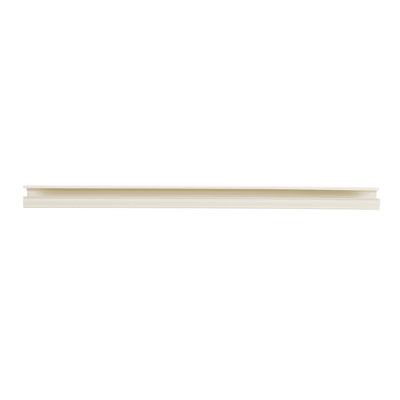 Canaleta LD10 de PVC rígido, con cinta adhesiva para instalación sin herramientas, de 38.4 x 24 x 2438 mm, Color Blanco Mate - Imagen 5