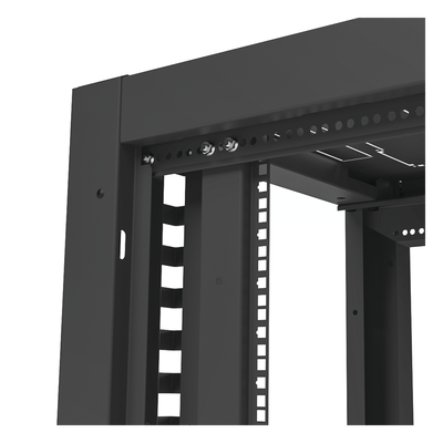 Gabinete Profesional para Telecomunicaciones de 19in, Instalación a Piso, 24UR, 600 mm Profundidad, Se envía el Gabinete Armado. - Imagen 14