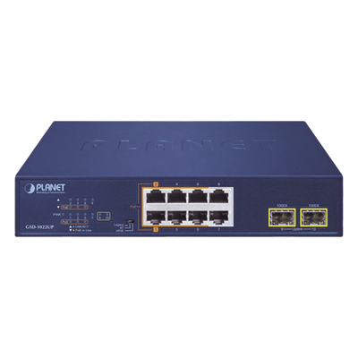 Switch PoE No Administrable de Escritorio, 2 Puertos Gigabit 802.3bt, 4 Puertos Gigabit 802.3at, 2 Puertos 10/100/1000, 2 Puertos SFP Gigabit. - Imagen 3