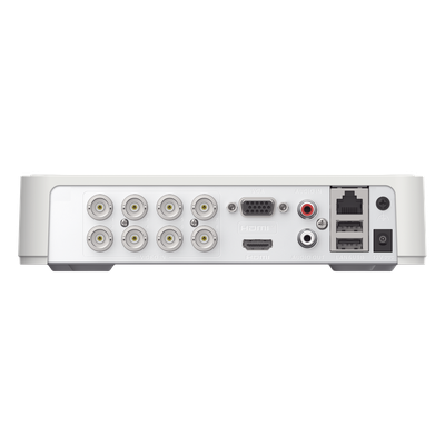 DVR 2 Megapixel (1080P) lite / 8 Canales TURBOHD / Motion Detection 2.0 (Busqueda Inteligente Personas Vehiculos) / 1 Bahía de Disco Duro / H.265+ / Audio por Coaxitrion y Audio Bidireccional / Detección de movimiento 2.0 / Salida de vídeo Fu - Imagen 5