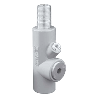 Sello Macho-Hembra de 1/2" (12.7 mm) de Aluminio /Para Áreas Peligrosas/ Tipo EYS/ Libre de Cobre.