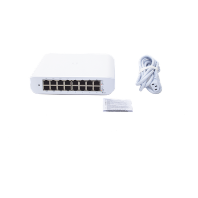 Switch UniFi Lite Administrable PoE de 16 Puertos 10/100/1000 Mbps (8 puertos 802.3af/at), 45 W - Imagen 8