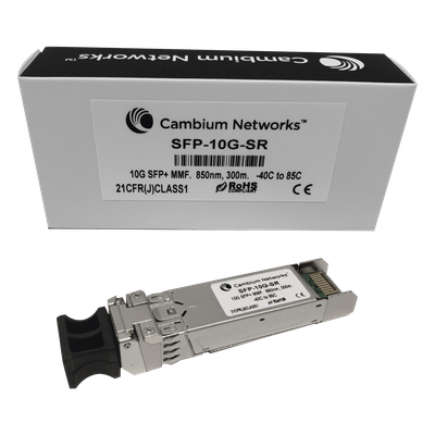 Transceptor MiniGbic SFP+ 10 Gbps Multimodo, distancia hasta 300m, conector LC