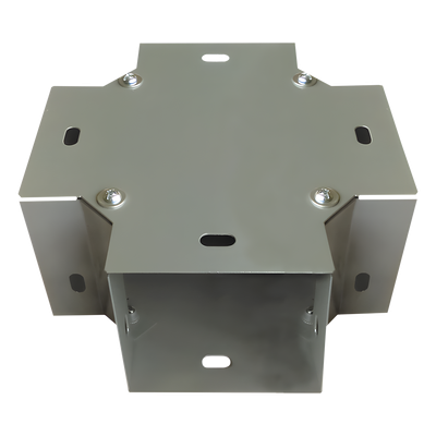 Derivación "X" 65 x 65 mm, fabricado en lámina de acero al carbón