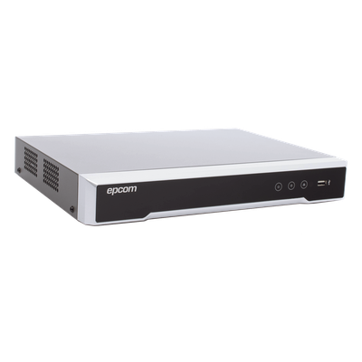 DVR 8 Canales TurboHD + 8 Canales IP / 8 Megapixel (4K) / Acusense (Evita Falsas Alarmas) / Audio por Coaxitron / 8 Entradas de Alarma / 4 Salida de Alarma / H.265+