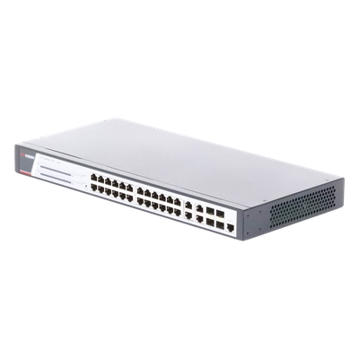 Switch Gigabit PoE+ / Administrable / 24 Puertos 1000 Mbps PoE+ / 4 Puertos 1000 Mbps + 4 Puertos SFP de Uplink / 370 Watts / Soporta IGMP - Imagen 4