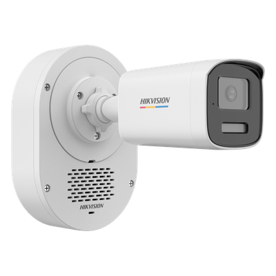 Bala IP 4 Megapixel / ColorVu 3.0 + SoundMax / Lente 4 mm / Dual Light 50 mts (164 ft) IR + Luz Blanca / Bocina + Micrófono Integrados / Luz Estroboscópica Rojo-Azul / AcuSense Lite / Exterior IP67 / WDR 120 dB / PoE / Micro SD - Imagen 4