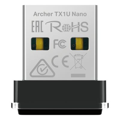 Adaptador USB Inalámbrico AX300 / Wi-Fi 6 2.4 GHz / 287 Mbps / Nano Size / OFDMA y MU-MIMO / Driver Pre-cargado / WPA2-PSK - Imagen 3