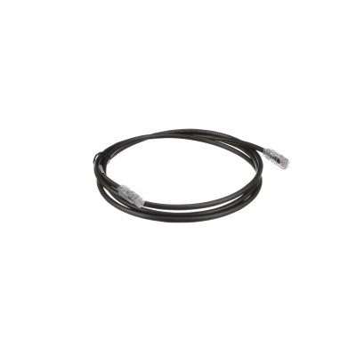 Cable de Parcheo UTP, Cat6A, 24 AWG, CM, Color Negro, 3.05 Metros (10 Pies) - Imagen 4