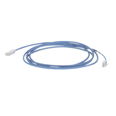 Cable de Parcheo Cat6 UTP / 28AWG Diámetro Reducido / 3.8 mm / 39.62 m (130 ft) / LSZH/CM / Azul