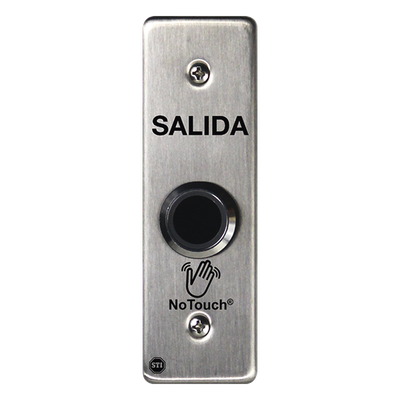 Interruptor IR NoTouch® de Acero Inoxidable, Montaje Delgado, Caja Posterior, SALIDA - Imagen 4