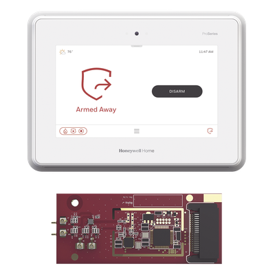 Panel de alarma todo en uno de 7 pulgadas con módulo de toma de control para sensores inalámbricos de otras marcas (5800, 2GIG, DSC, ITI/Qolsys, Bosch)