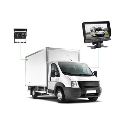 Sistema Profesional de Cámara de Reversa y Monitor Alámbrico para Vehículos de Trabajo y Montacargas - Imagen 9