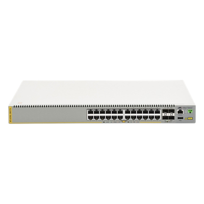 Switch inteligente de distribución o core, Stackeable, Capa 3, 24 x 1000 Mbps + 4 x SFP+ 10 G, Doble fuente de alimentación redundante - Imagen 6