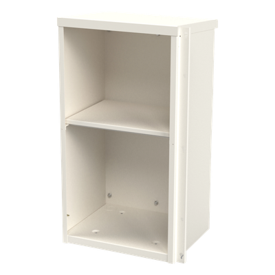 Gabinete Acero Galv. para 2 Baterías PL110D12 (400 x 730 x 300mm). Puerta Ventilada. Acc. para piso o poste No incluidos. - Imagen 3
