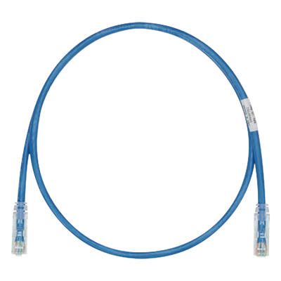 Cable de Parcheo TX6, UTP Cat6, 24 AWG, CM, Color Azul, 0.91 Metros (3 Pies)
