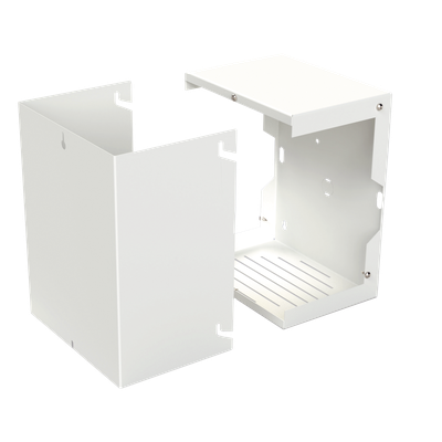 Gabinete para Resguardo de Sirena de 30 W (SF581A o SF581L No incluida). Sin Placa para tamper.