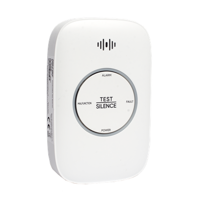 (HikFire) Detector de Gas Natural Metano (CH4) / Alarma Temprana / Salida para cierre de Válvula y/o activación de Ventilador / Protección IP30 / Alarma de 70dB a 115dB a 1 metro de distancia - Imagen 5