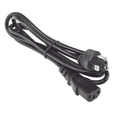 Cable de Alimentación Eléctrica para 120-240 Vca | 1.8 Metros (5.91 Pies)