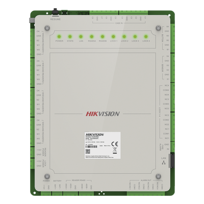 Controlador de Acceso 4 Puertas Administrable en la Nube con Hik-Connect Teams / Interfaz Web / 8 Lectores de Huella o Tarjeta / 100,000 Tarjetas / 10,000 Huellas / Incluye Gabinete y Fuente de Alimentación 12Vcd 8 A / Soporta Batería de Res - Imagen 6