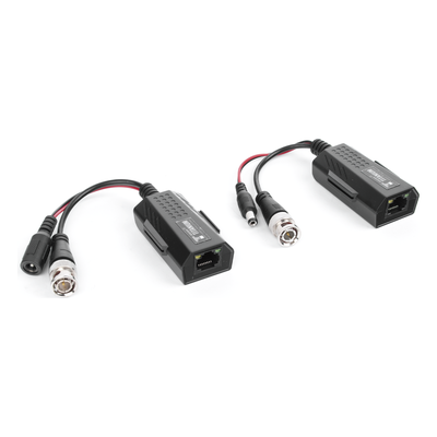 Kit de transceptores activos con conector para alimentación (12V/24Vcc/AC) TurboHD para aplicaciones de video por UTP Cat5e/6 en HD. Distancia de hasta 150 m en 4K - Imagen 4