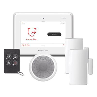 Panel de alarma touchscreen de 7" all-in-one con Alexa integrada, Wi-Fi/Z-Wave Plus y takeover para sensores 5800, 2GIG, DSC, ITI/Qolsys y Bosch