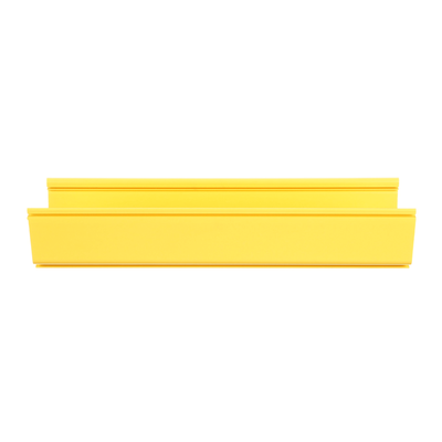Canaleta FiberRunner™ 6X4, de PVC Rígido, Color Amarillo, 3 m de Largo - Imagen 3