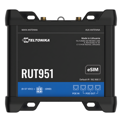 Router PoE 4G Industrial con VPNs Avanzadas / Dual SIM / Soporta eSIM / Gestión Remota (Opcional RMS)