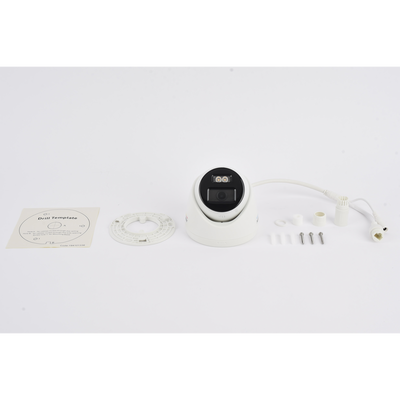 Turret IP 4 Megapixel / Imagen a Color 24/7 / PoE / Lente 2.8 mm / Luz Blanca 30 mts / Exterior IP67 / WDR 120 dB / H.265+ / ONVIF - Imagen 5