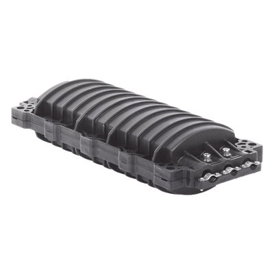 Caja de Distribución de Fibra Óptica Horizontal, hasta 96 Empalmes, Exterior IP68, 3 Puertos de Entrada y Salida - Imagen 4