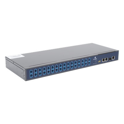 OLT de 1 GPON puerto con Splitter de 1 a 32 SC/UPC Incluido + 3 puertos Uplink (2 puertos Gigabit Ethernet + 1 puerto SFP/SFP+) , hasta 128 ONUS - Imagen 4