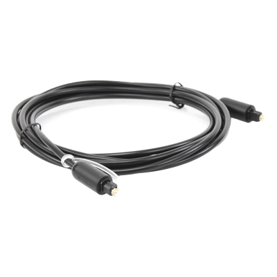 Cable Óptico Toslink (S/PDIF) de Alta Calidad para Audio Digital / 3 Metros (9.84 Pies) / Tapa de Protección / Dolby 7.1 Canales / Diseño Durable / Plug & Play / Color Negro - Imagen 3