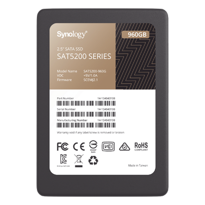 960 GB SSD , diseñada para Synology NAS