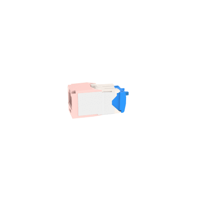 Conector Jack RJ45 Estilo TG, Mini-Com, Categoría 6A, de 8 Posiciones y 8 Cables, Color Rosa - Imagen 3