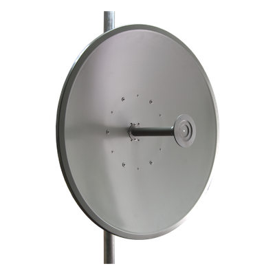 Antena para enlaces Carrier Class, Frec. 3.3 - 3.8 GHz Ganancia 25 dBi